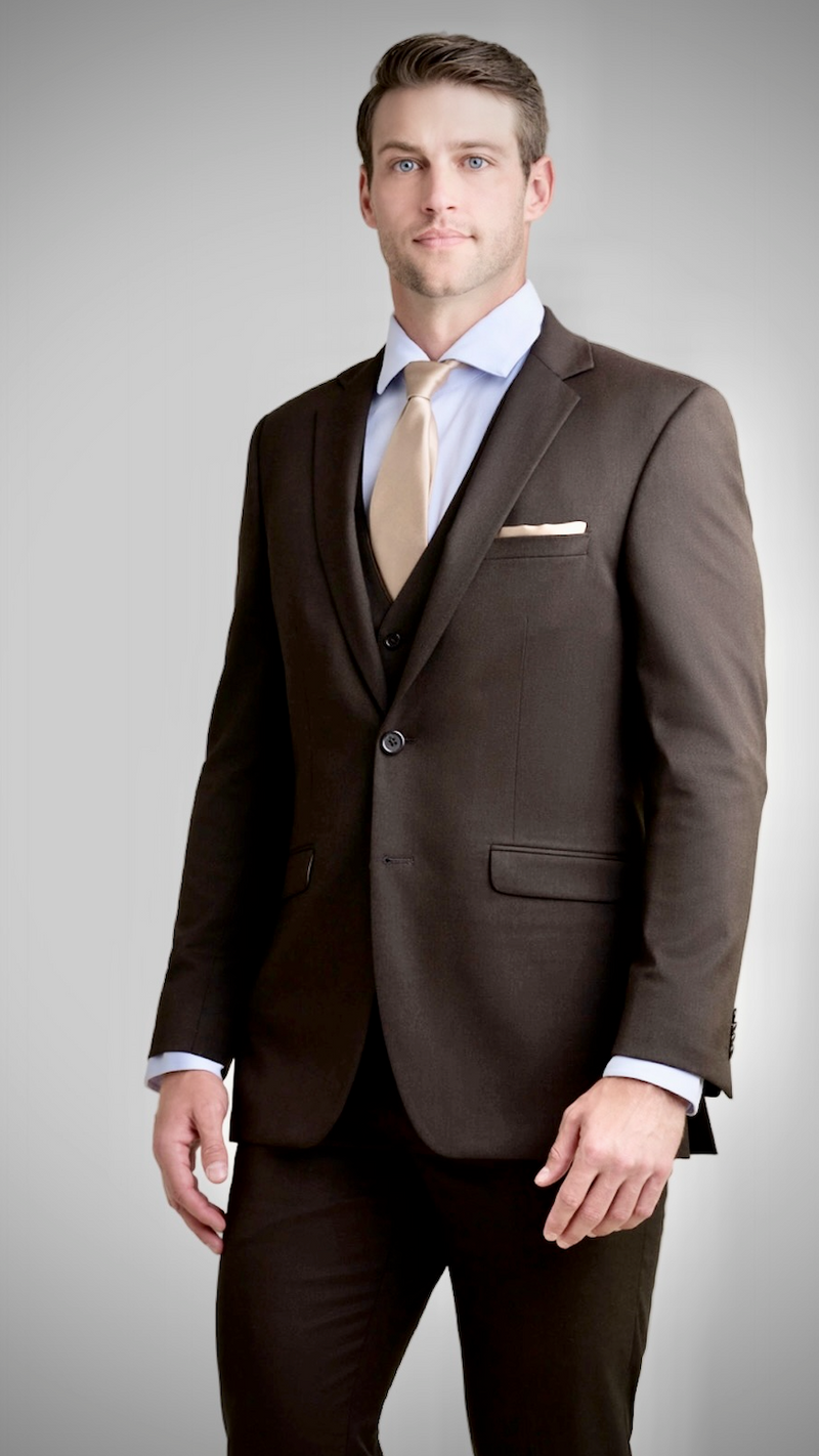 Chocolate Brown Suit