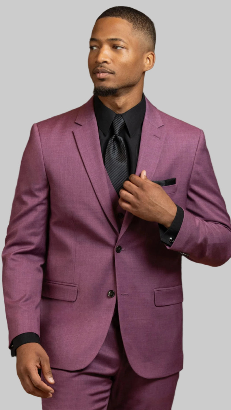 Violet Stretch Suit